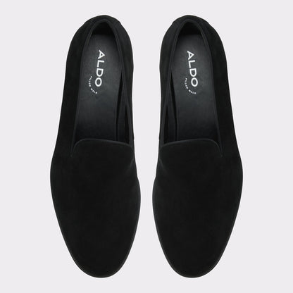 Casino Other Black Leather Suede Men's Dress Shoes - Loafer | Aldo Classic