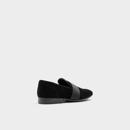 Asaria Open Black Leather Suede Men's Loafers & Slip-Ons - Loafer | Aldo Essential