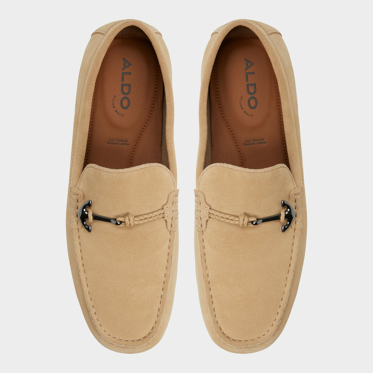 Wilbart Beige Men's Casual Shoes - Driving shoe | Aldo New