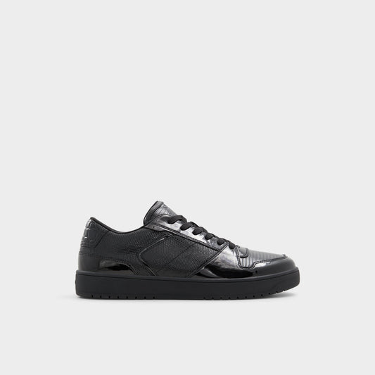 Zethan Black Synthetic Patent Men's Low top - Low top sneaker, Cup sole | Aldo Signature