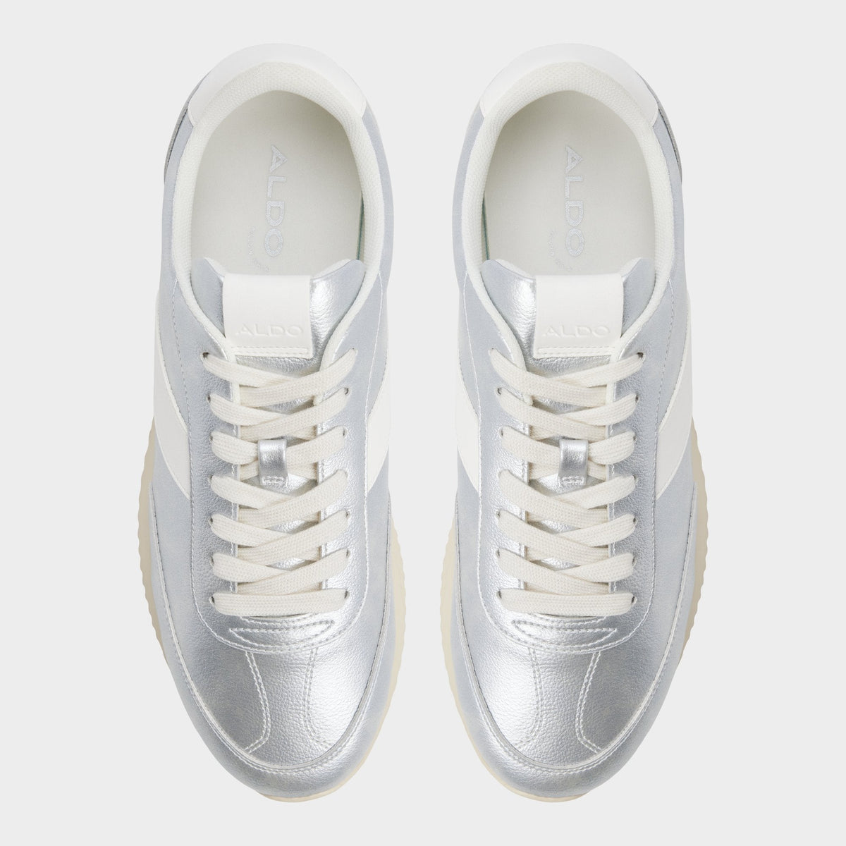 Nathaniell in Silver - Low top sneaker, Cup sole | Aldo Signature