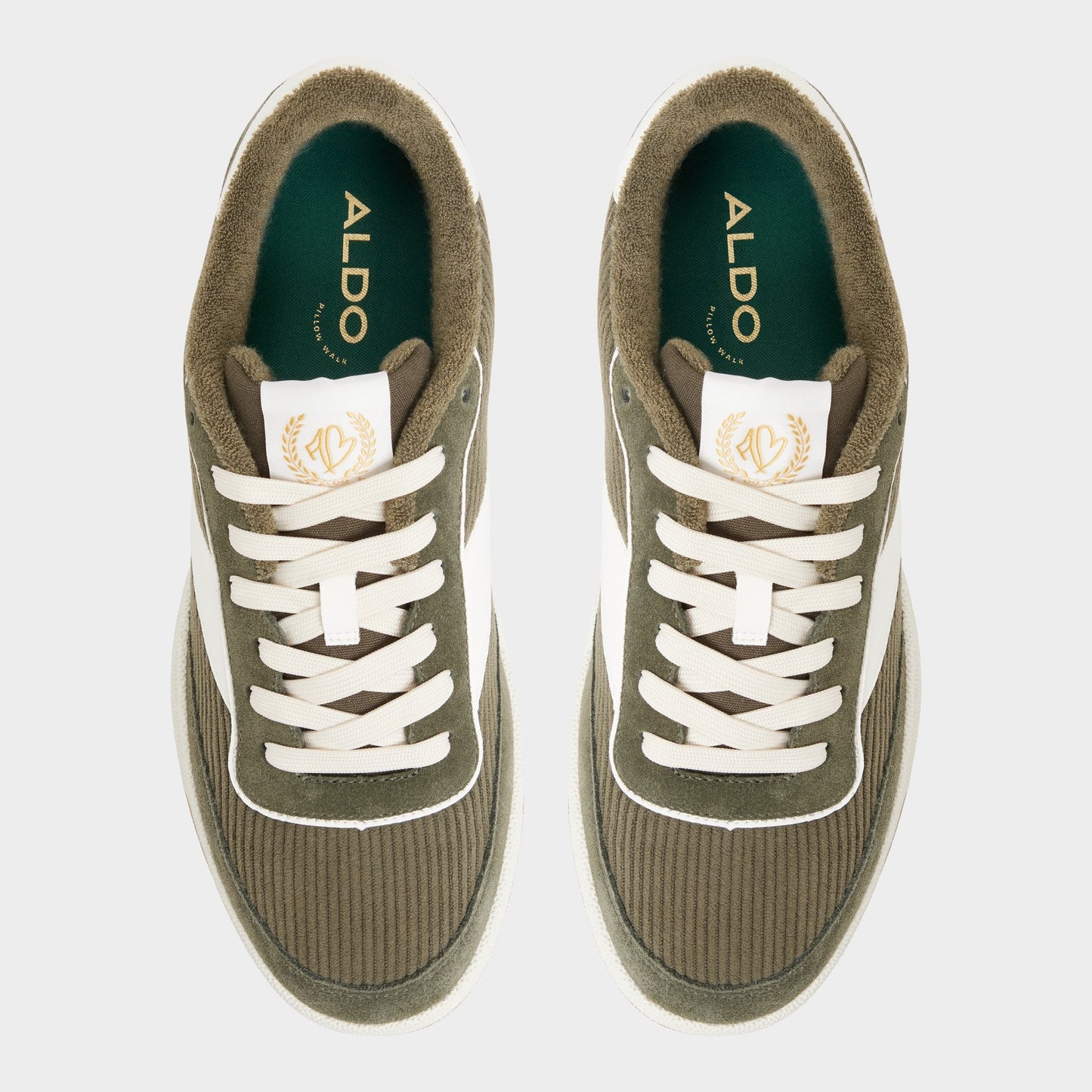 Ashwin in Olive - Low top sneaker, Cup sole | Aldo Premium