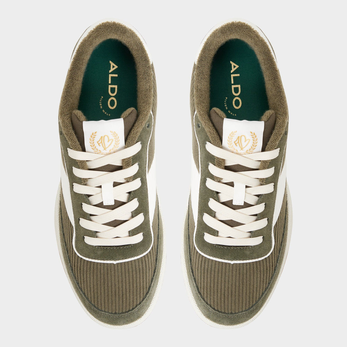 Ashwin in Olive - Low top sneaker, Cup sole | Aldo Premium
