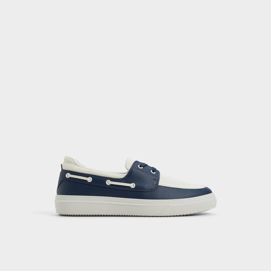 Wildwave White/Navy Men's Casual Shoes - Boat shoe | Aldo Exclusive