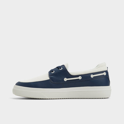 Wildwave White/Navy Men's Casual Shoes - Boat shoe | Aldo Exclusive