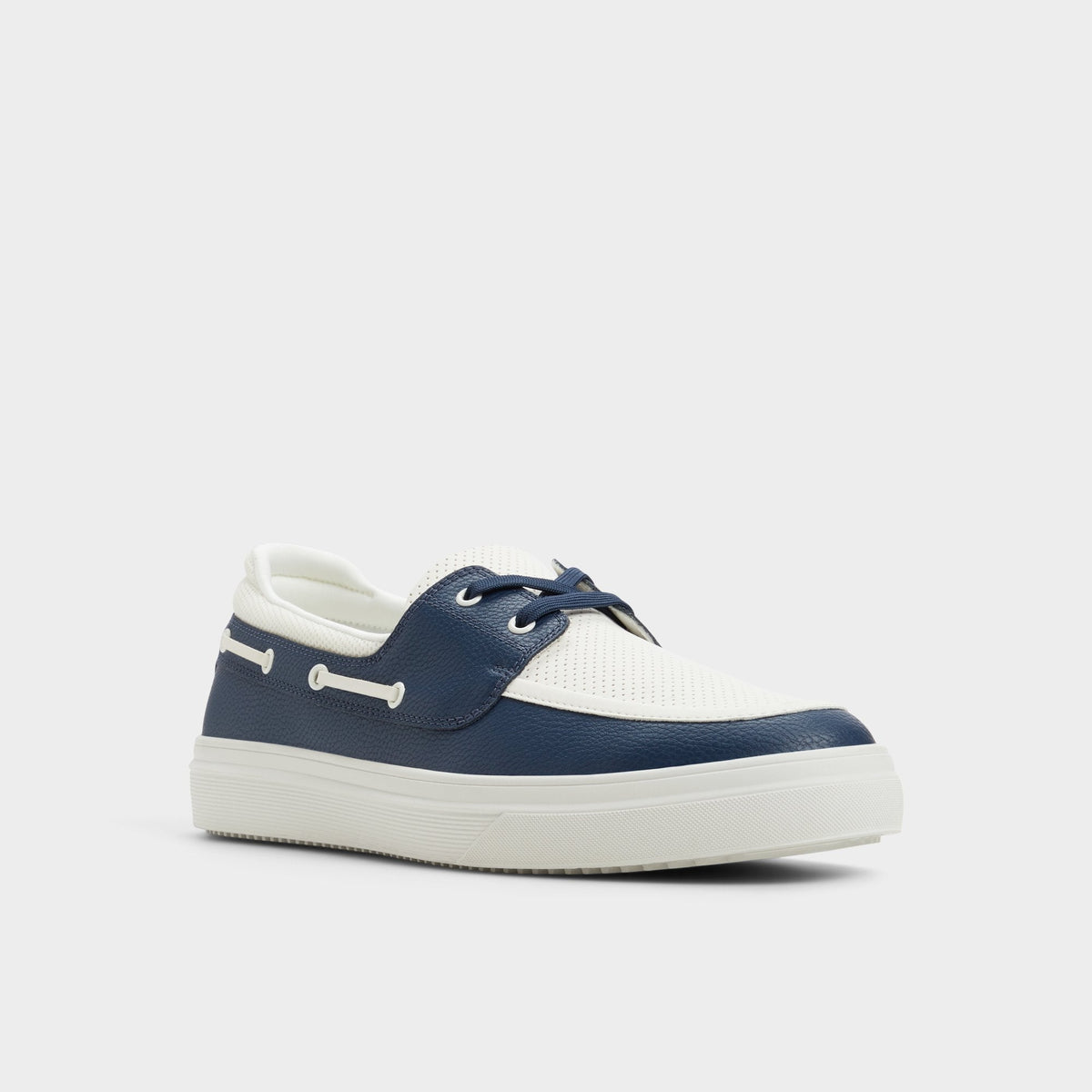 Wildwave White/Navy Men's Casual Shoes - Boat shoe | Aldo Exclusive