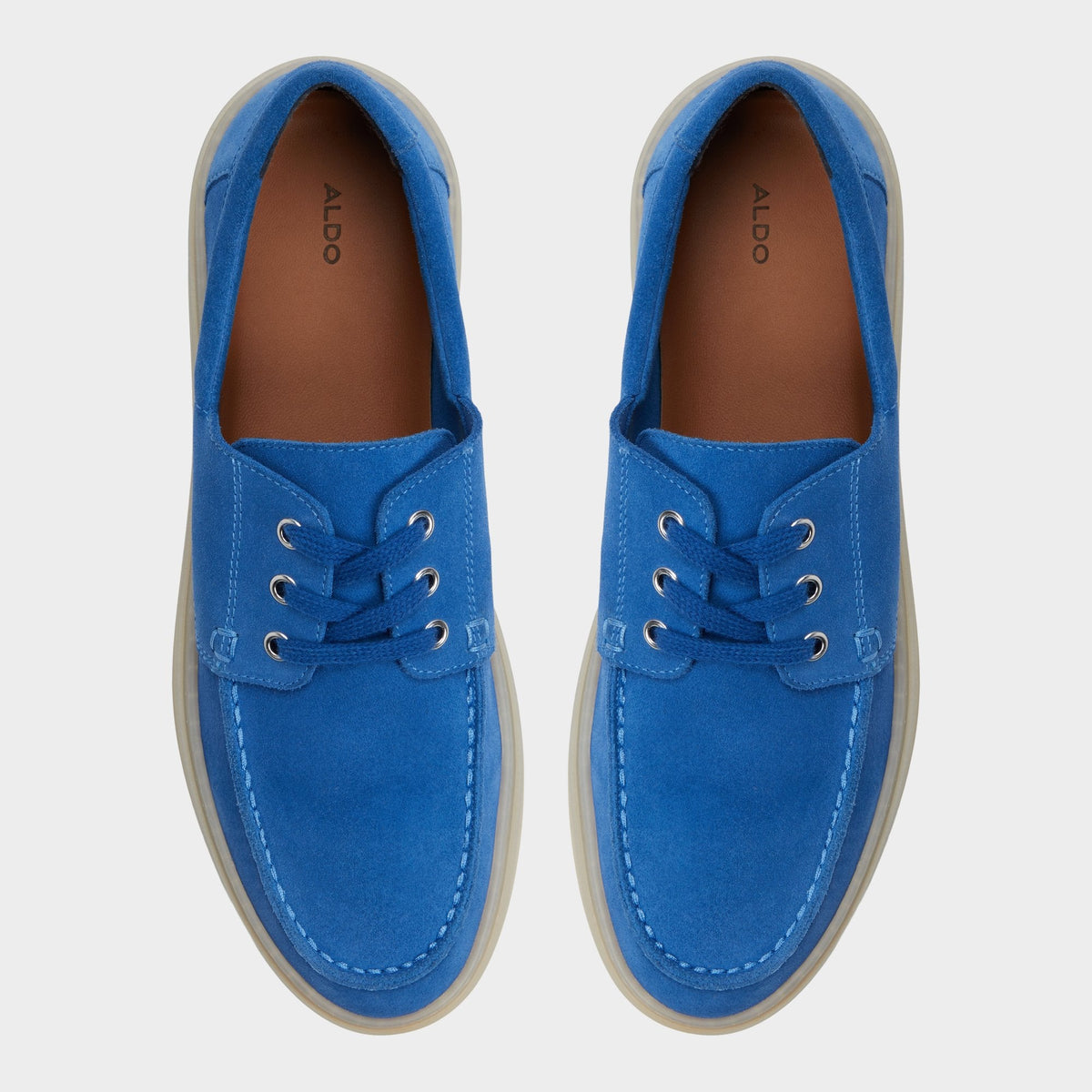 Stazo Medium Blue Men's Casual Shoes - Boat shoe | Aldo New