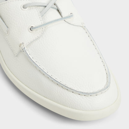Portwind Ecru Men's Casual Shoes - Boat shoe | Aldo Essential
