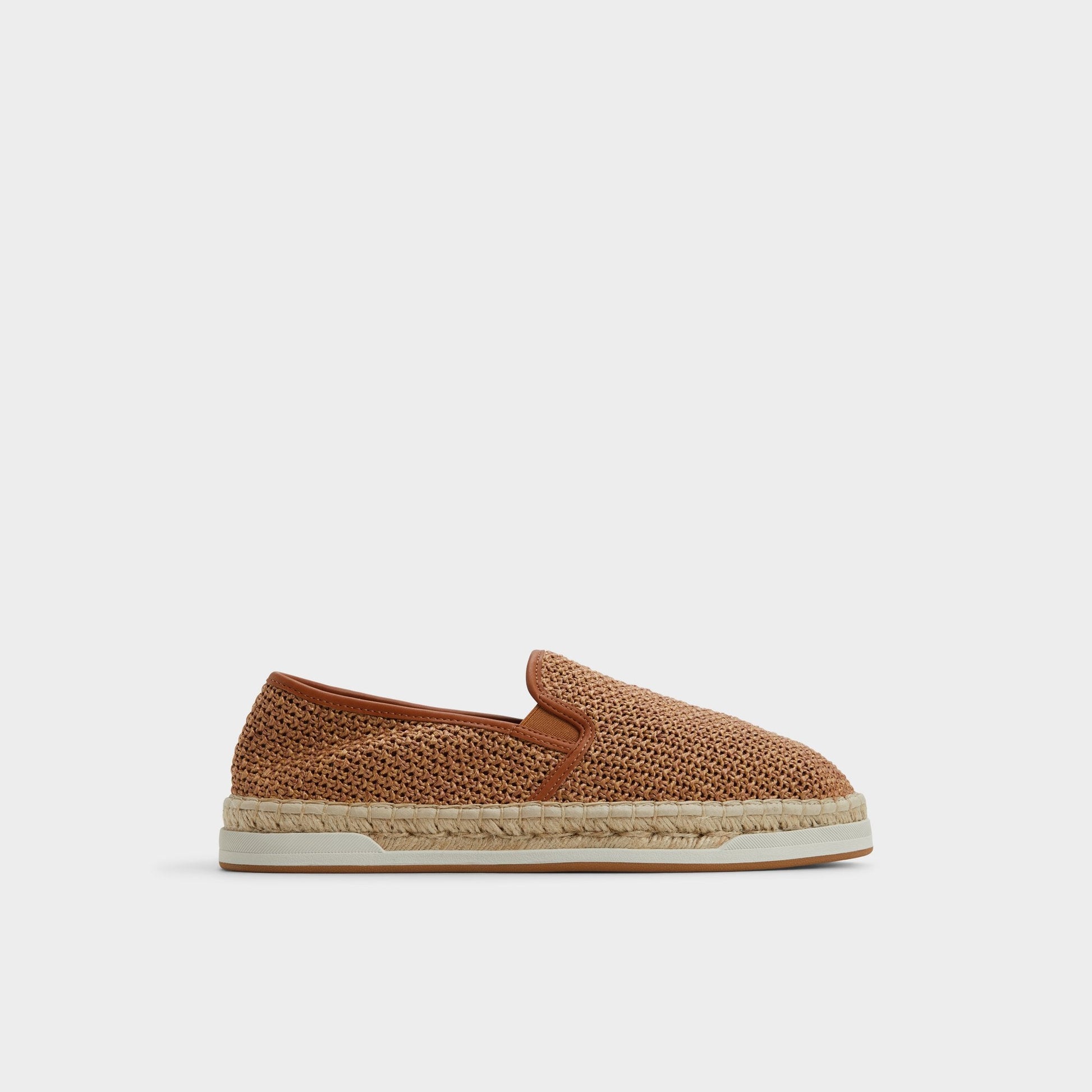 Johnney Cognac Textile Raffia Men's Espadrilles - Espadrille | Aldo Premium
