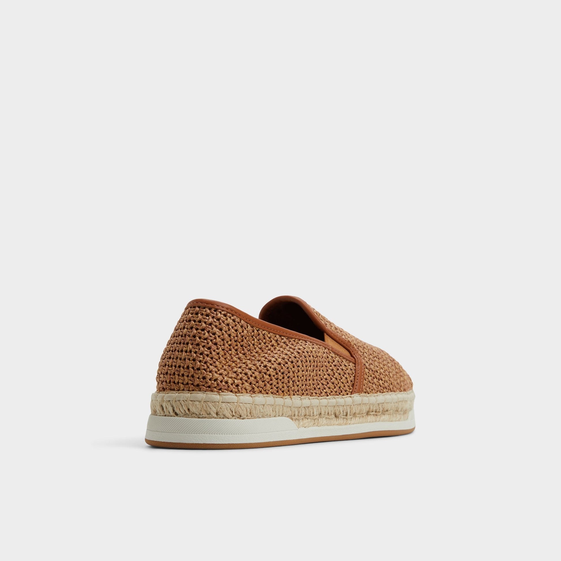 Johnney Cognac Textile Raffia Men's Espadrilles - Espadrille | Aldo Premium