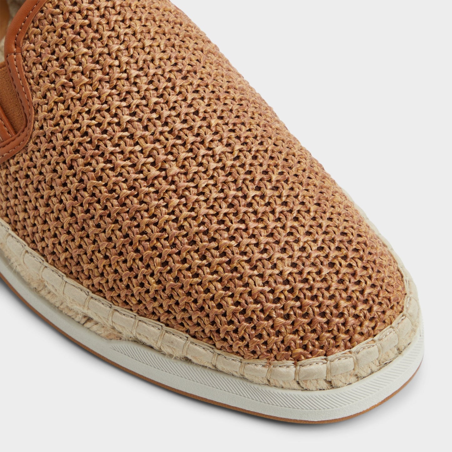 Johnney Cognac Textile Raffia Men's Espadrilles - Espadrille | Aldo Premium