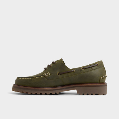 Cedric in Khaki - Boat shoe | Aldo Featured