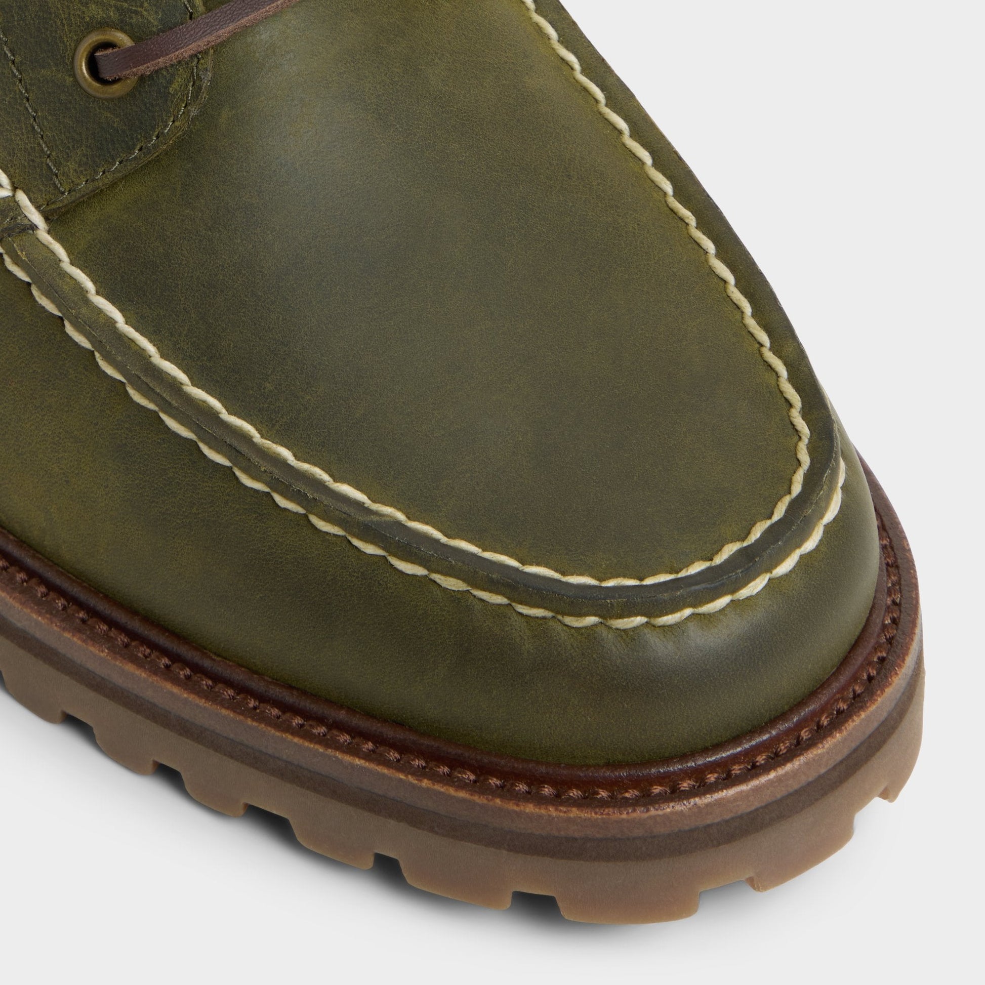 Cedric in Khaki - Boat shoe | Aldo Featured