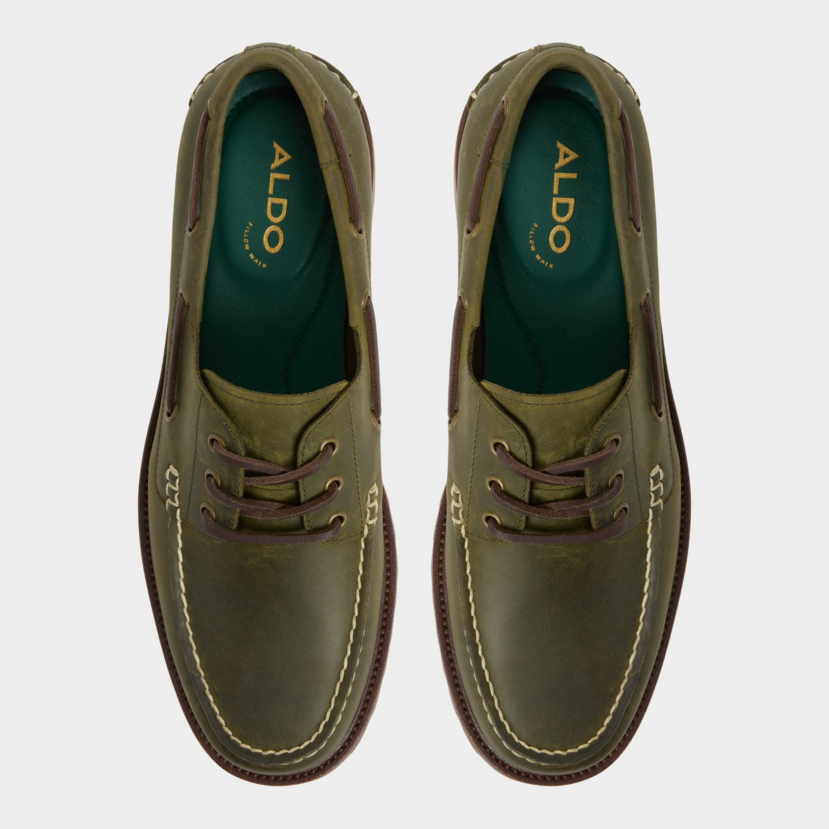 Cedric in Khaki - Boat shoe | Aldo Featured