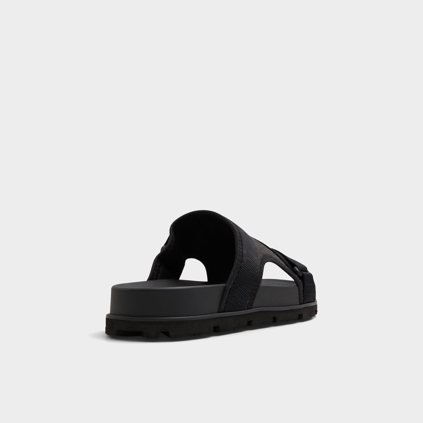 Deniels Open Black Men's Slides - Slide sandal | Aldo Signature