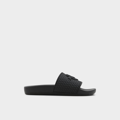 Kedau Black Men's Slides - Slide sandal | Aldo Classic