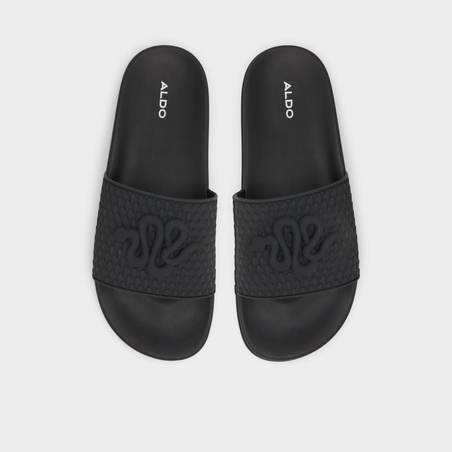 Kedau Black Men's Slides - Slide sandal | Aldo Classic