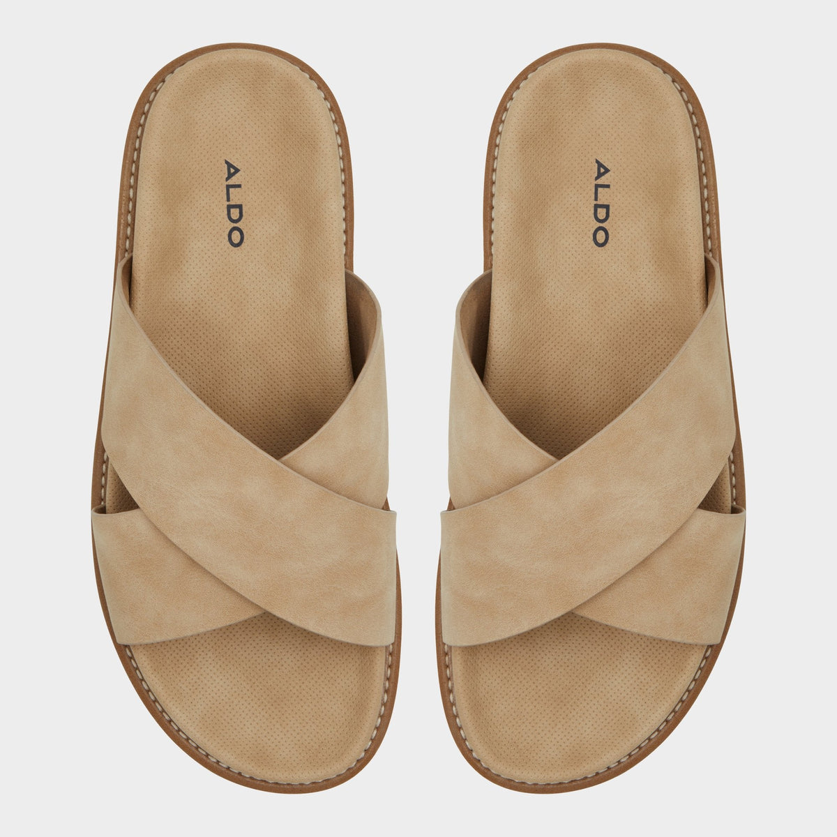 Marrin Beige Men's Slides - Slide sandal | Aldo Popular
