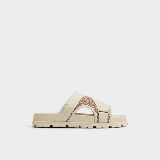 Deniels Medium Beige Men's Slides - Slide sandal | Aldo Trending