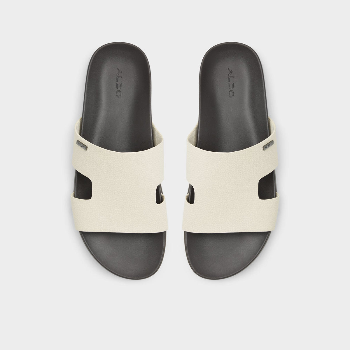 Mondi Light Grey Men's Slides - Slide sandal | Aldo Best Seller