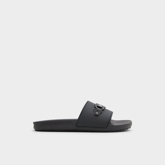 Loungeslide Black Men's Slides - Slide sandal | Aldo Recommended