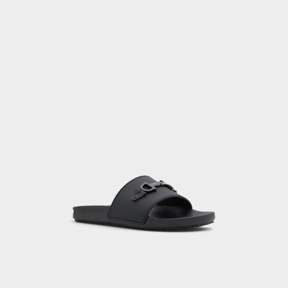 Loungeslide Black Men's Slides - Slide sandal | Aldo Recommended