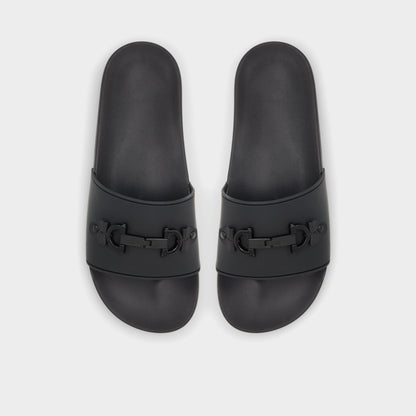 Loungeslide Black Men's Slides - Slide sandal | Aldo Recommended