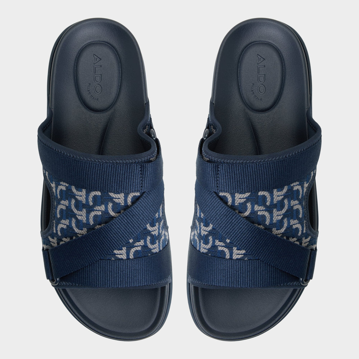 Deniels Other Navy Men's Slides - Slide sandal | Aldo Signature
