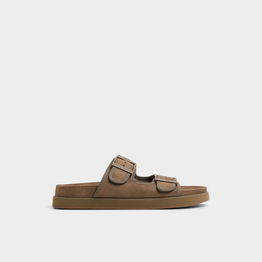 Sunnyside Light Brown Men's Slides - Slide sandal | Aldo Classic
