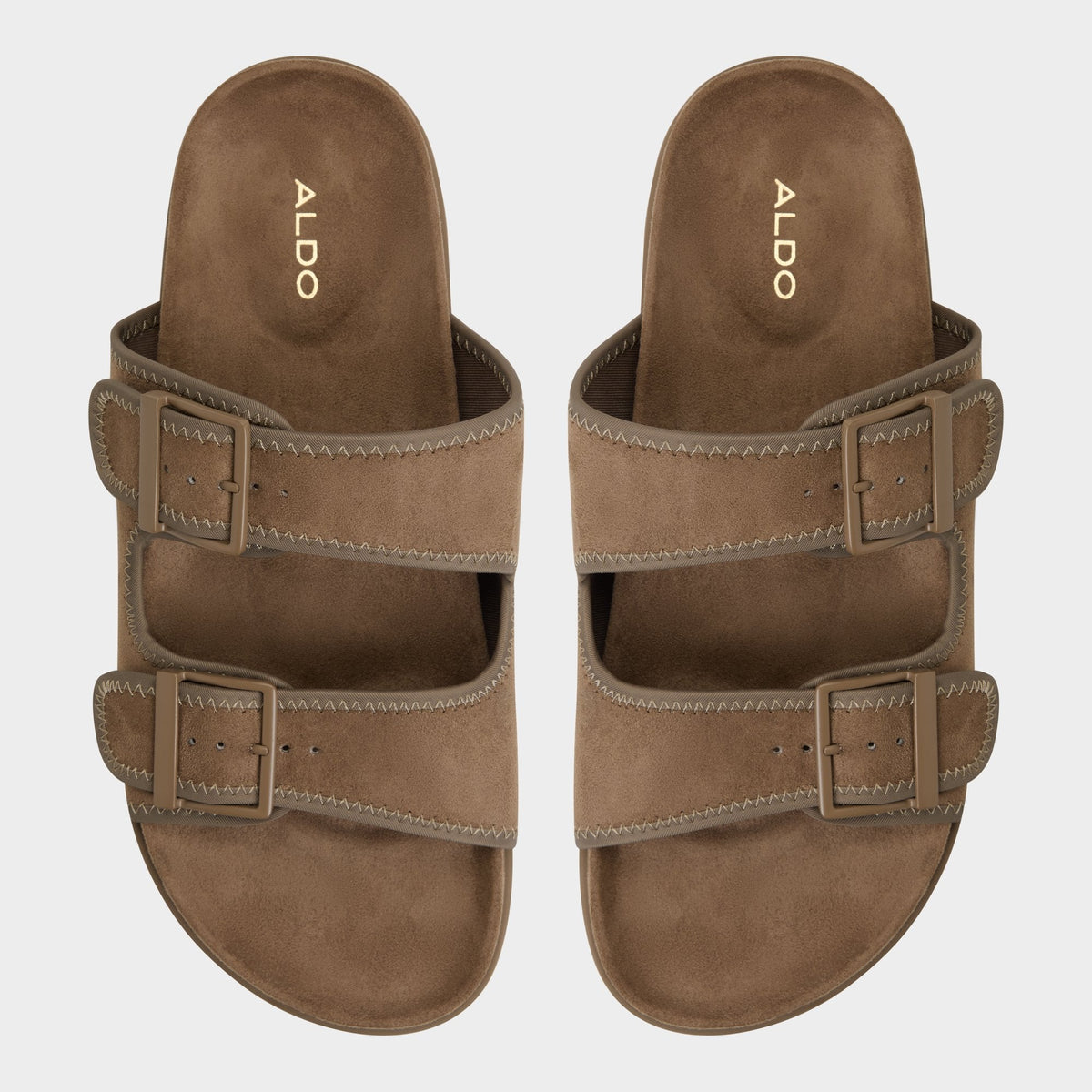 Sunnyside Light Brown Men's Slides - Slide sandal | Aldo Classic