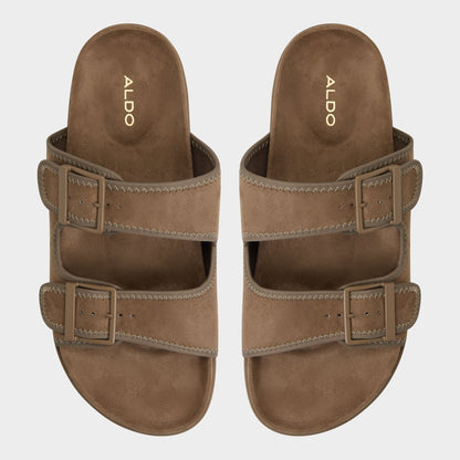 Sunnyside Light Brown Men's Slides - Slide sandal | Aldo Classic