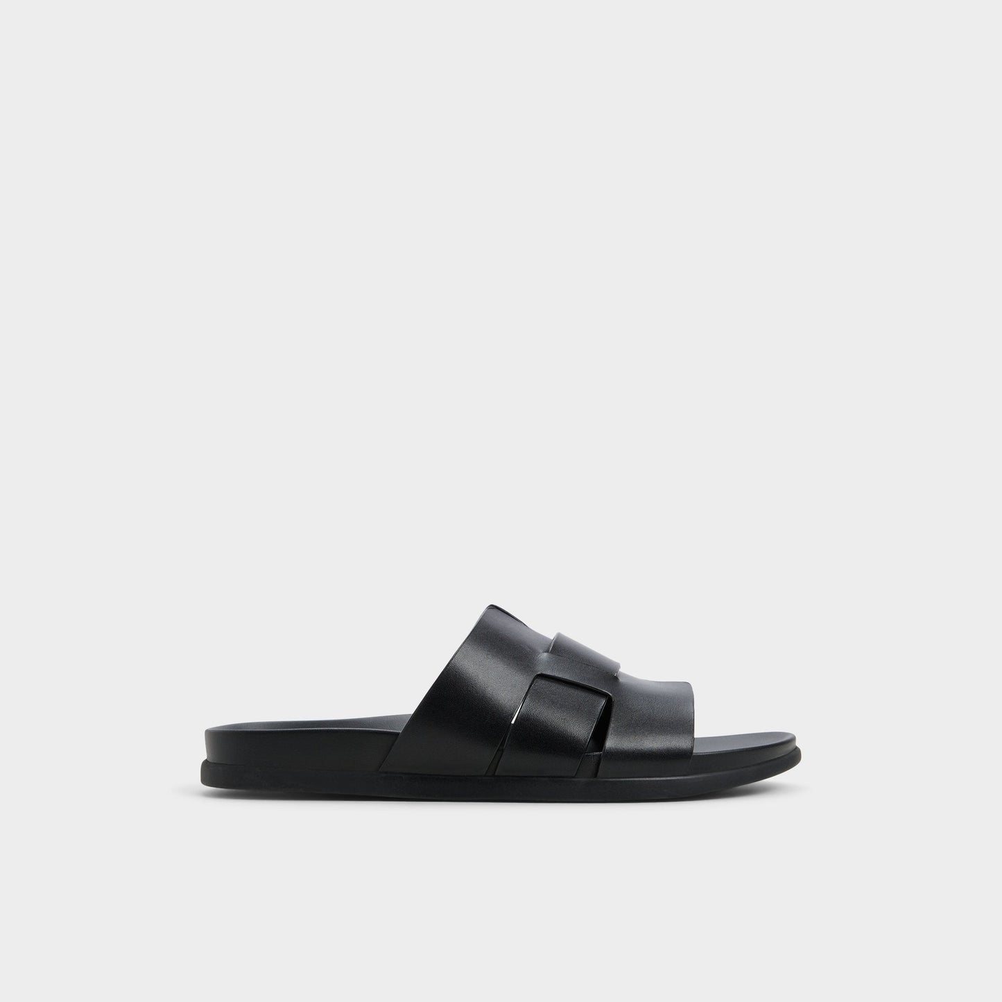 Padien Black Men's Sandals & Slides - Slide sandal | Aldo Essential