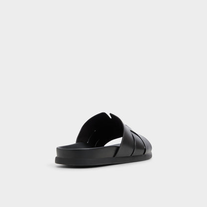 Padien Black Men's Sandals & Slides - Slide sandal | Aldo Essential
