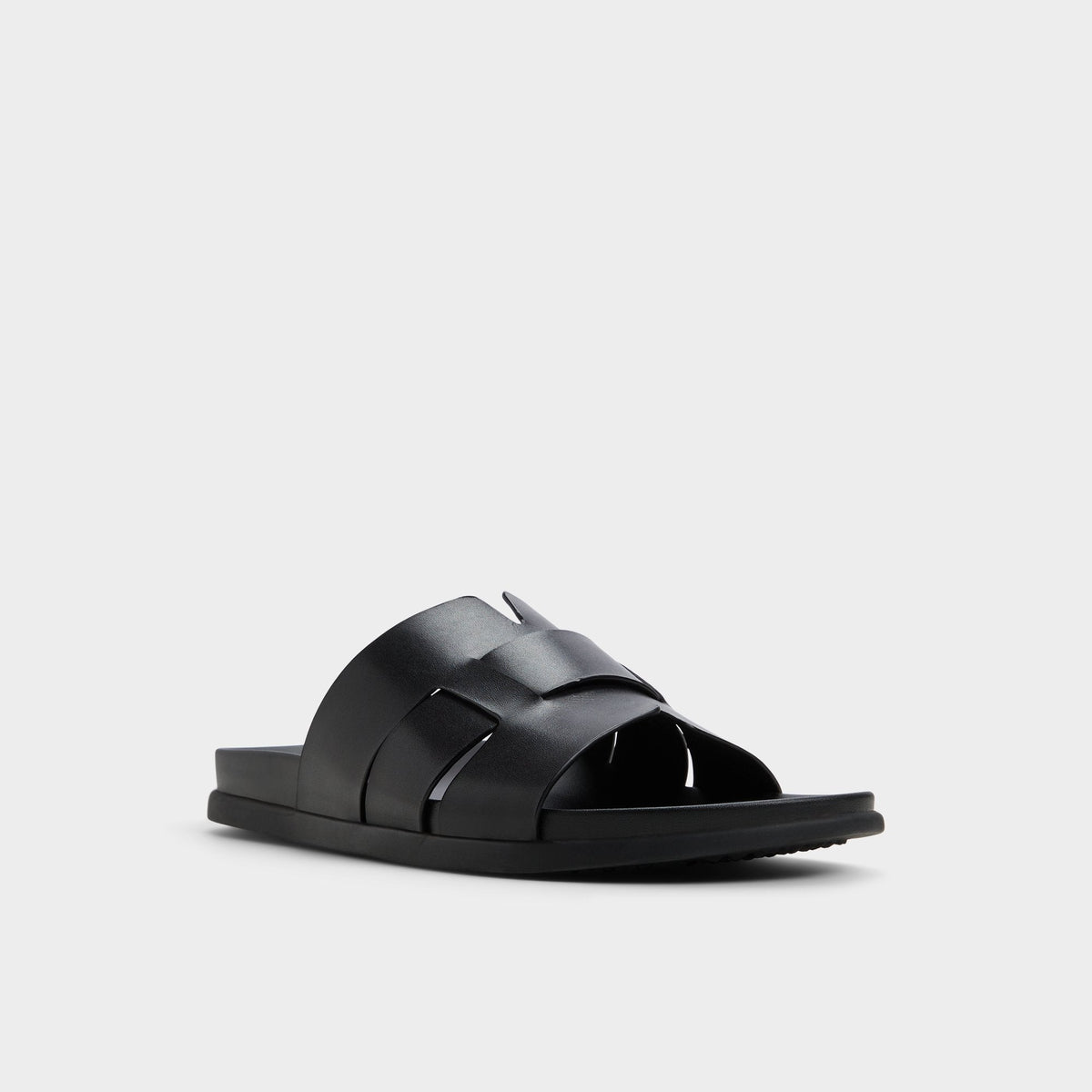 Padien Black Men's Sandals & Slides - Slide sandal | Aldo Essential