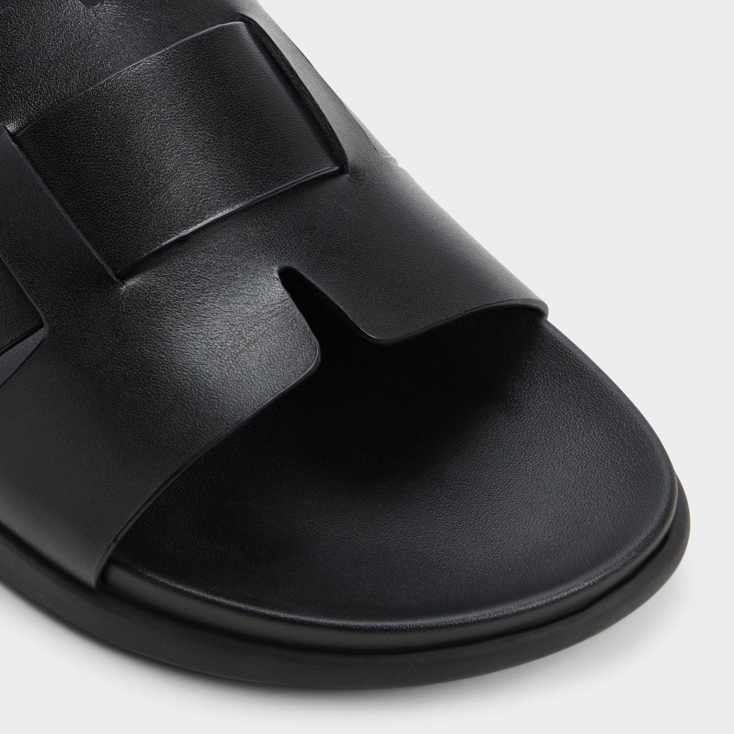 Padien Black Men's Sandals & Slides - Slide sandal | Aldo Essential