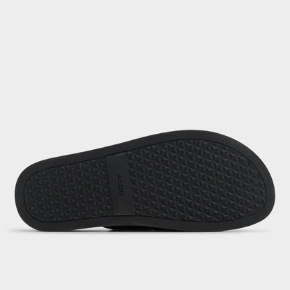 Padien Black Men's Sandals & Slides - Slide sandal | Aldo Essential