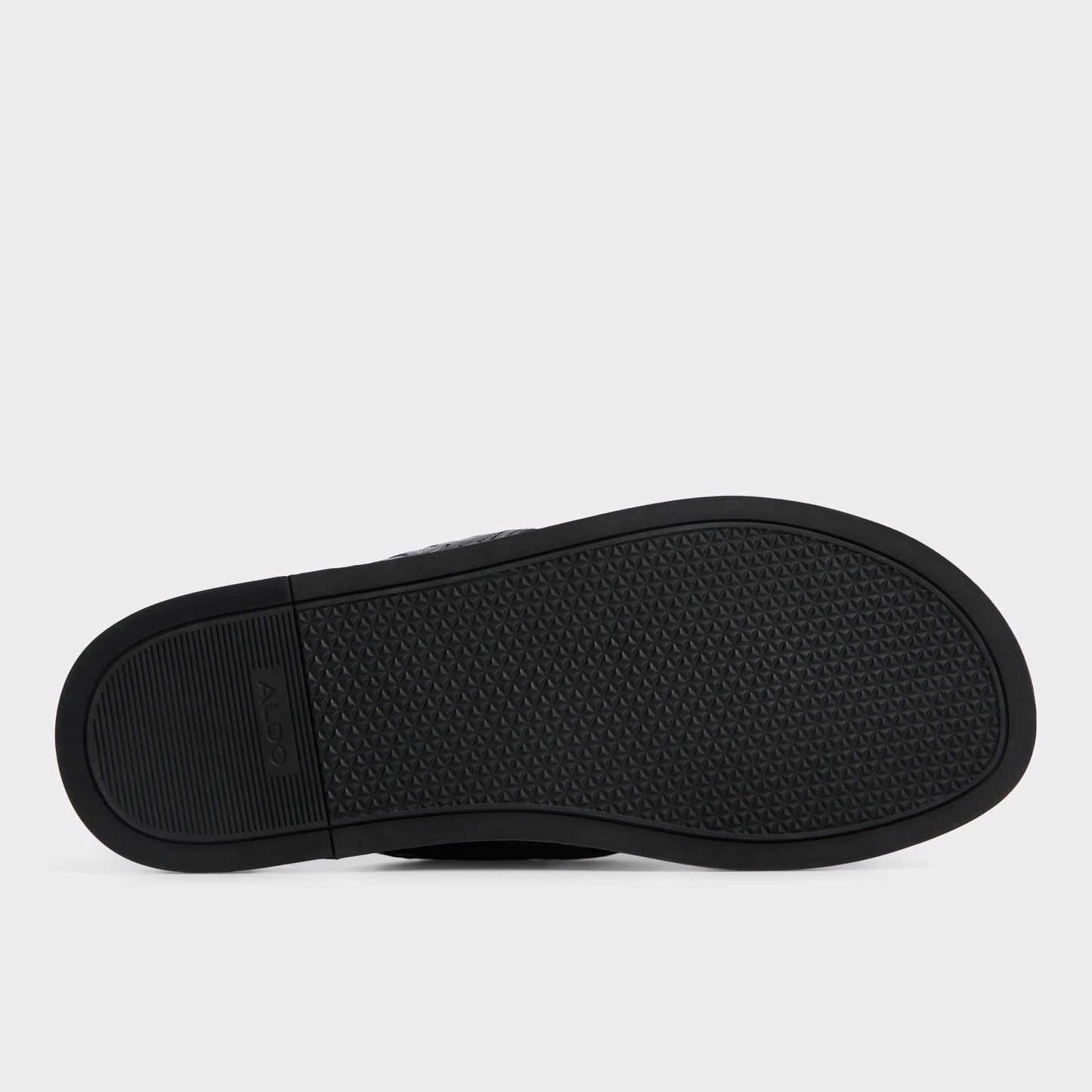 Olino Open Black Men's Slides - Slide sandal | Aldo New