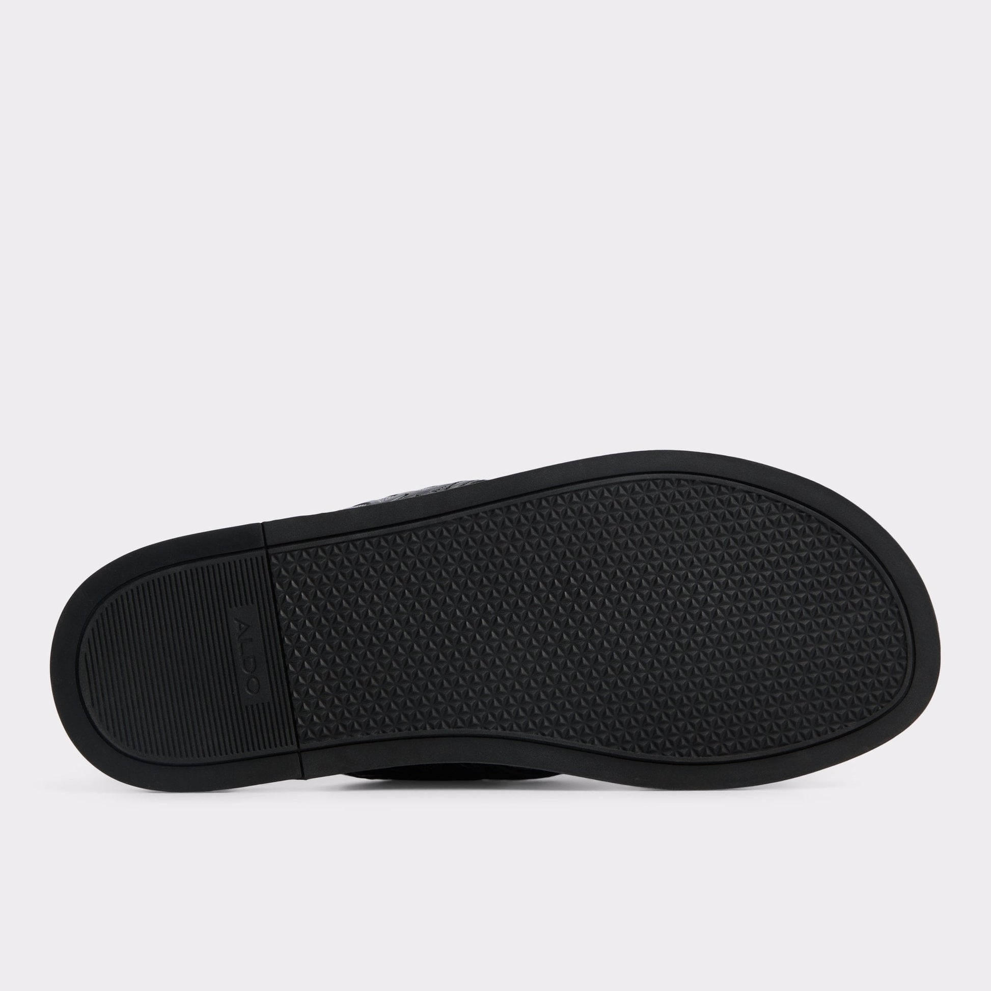 Olino Open Black Men's Slides - Slide sandal | Aldo New