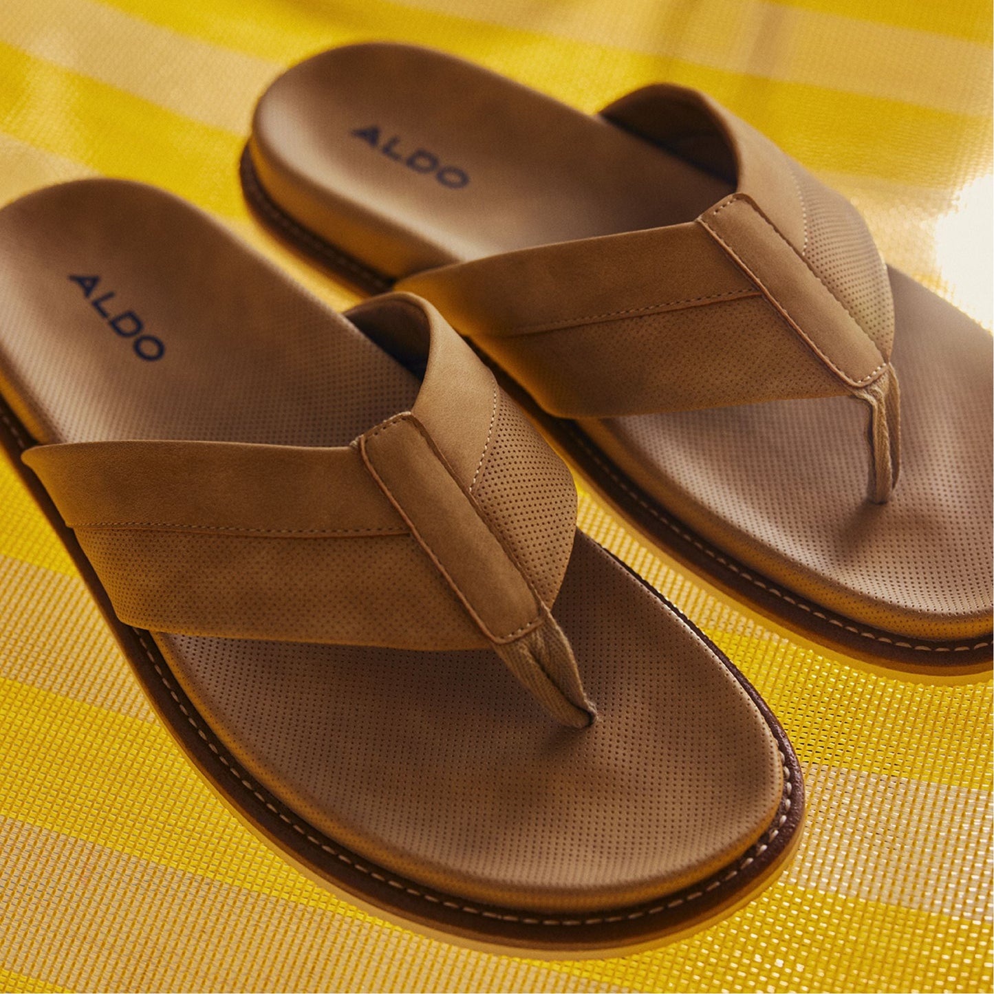 Beachbreeze Open Beige Men's Travel essentials - Slide sandal | Aldo Popular