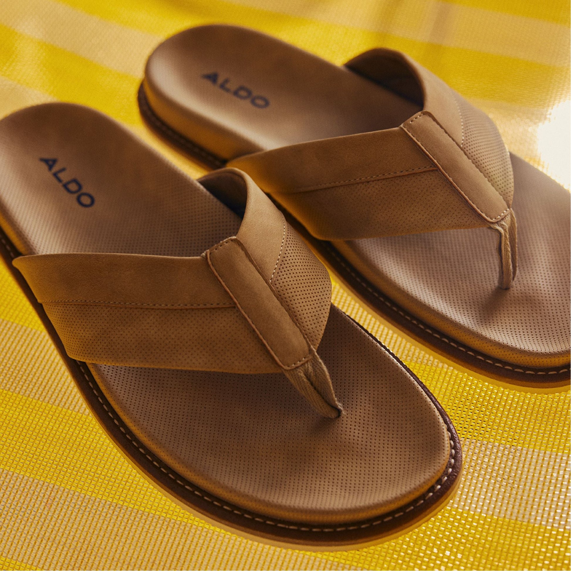 Beachbreeze Open Beige Men's Travel essentials - Slide sandal | Aldo Popular