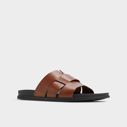 Padien Cognac Men's Sandals & Slides - Slide sandal | Aldo Trending