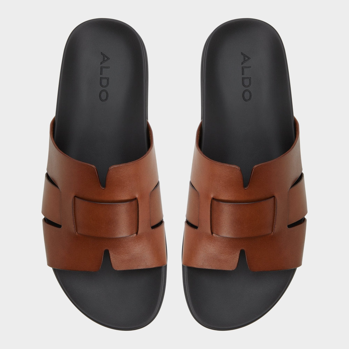 Padien Cognac Men's Sandals & Slides - Slide sandal | Aldo Trending