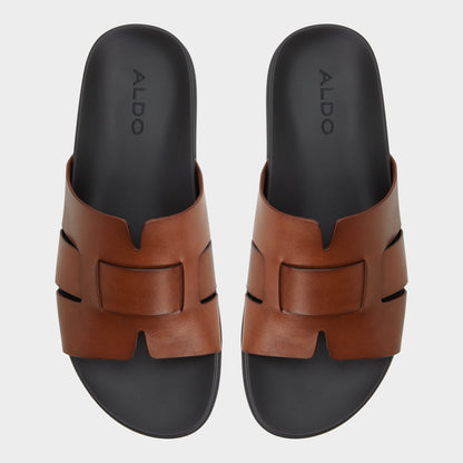 Padien Cognac Men's Sandals & Slides - Slide sandal | Aldo Trending