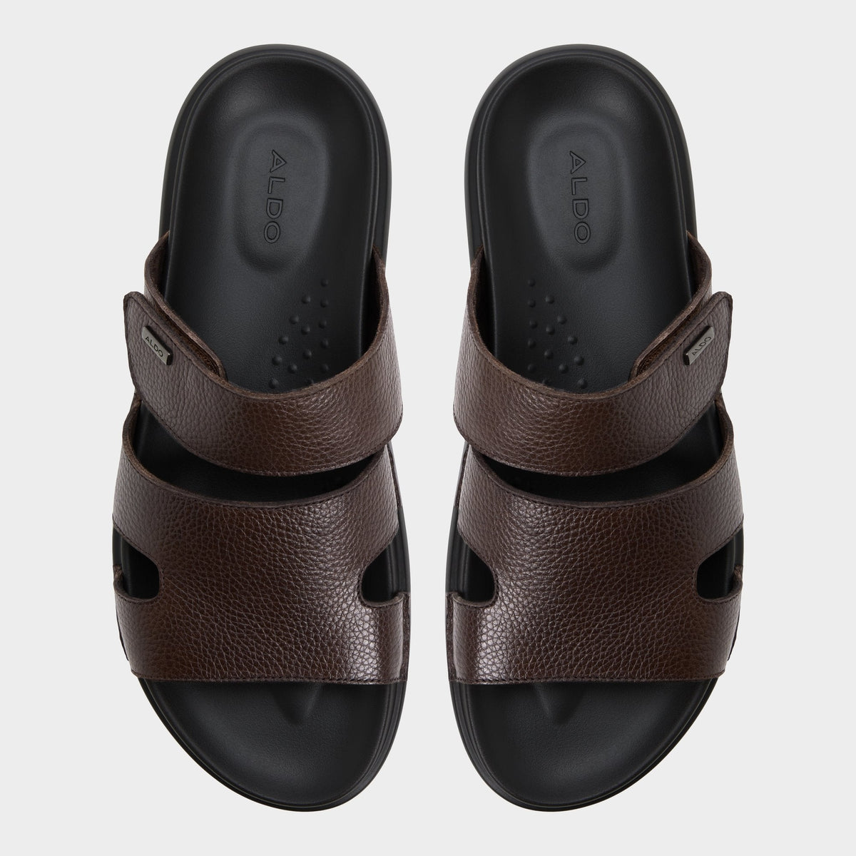 Windham Dark Brown Men's Sandals & Slides - Slide sandal | Aldo Best Seller