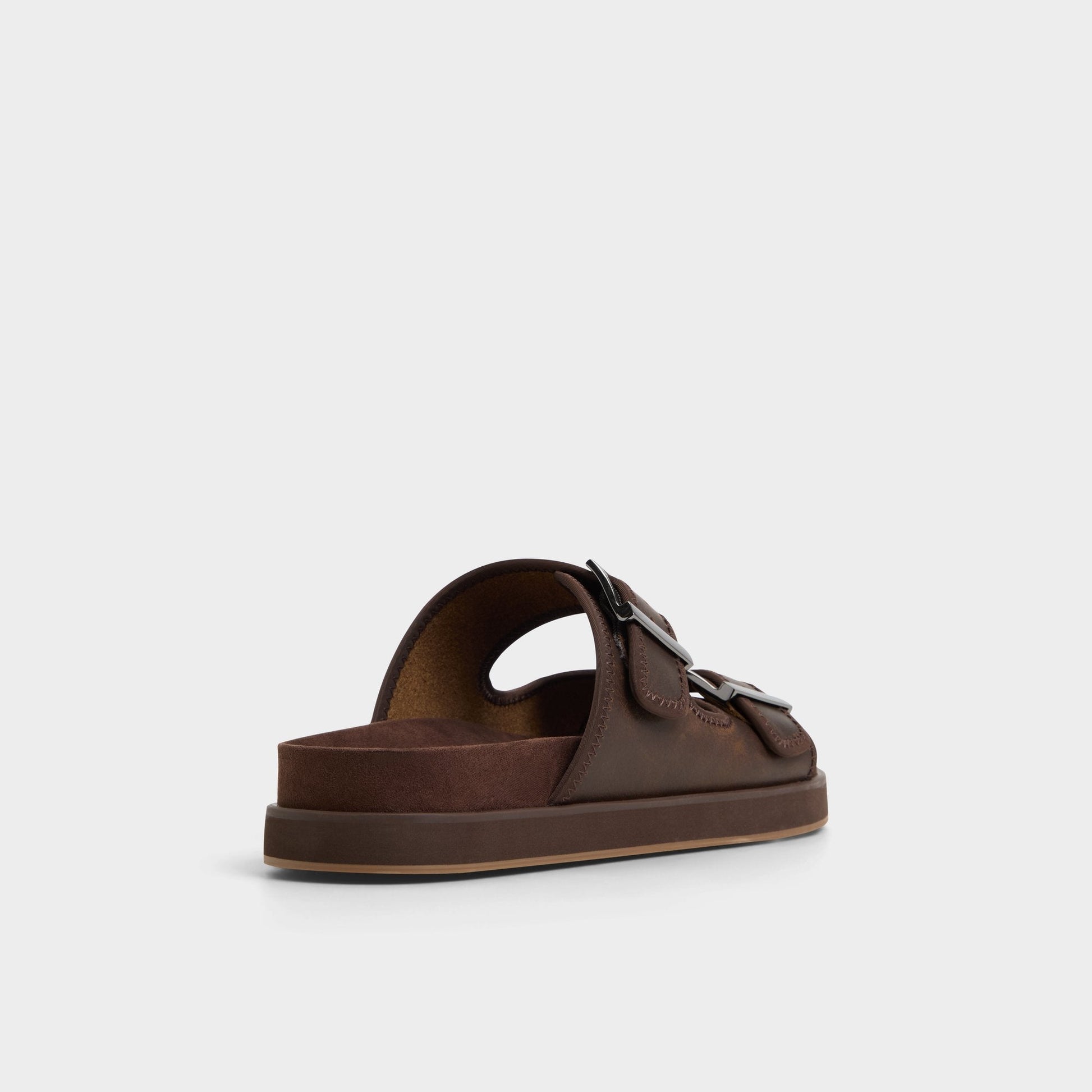 Sunnyside Dark Brown Men's Slides - Slide sandal | Aldo Exclusive