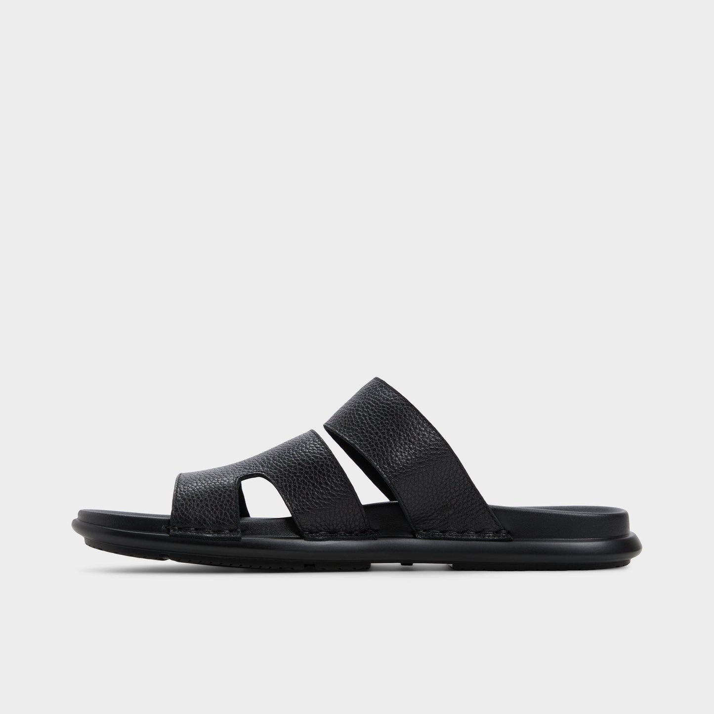 Windham Black Men's Sandals & Slides - Slide sandal | Aldo Signature