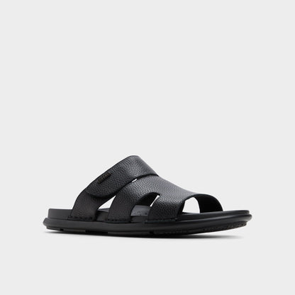 Windham Black Men's Sandals & Slides - Slide sandal | Aldo Signature
