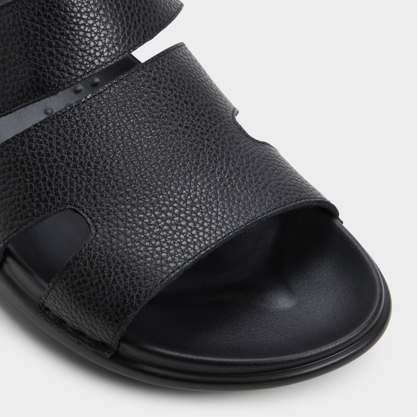 Windham Black Men's Sandals & Slides - Slide sandal | Aldo Signature