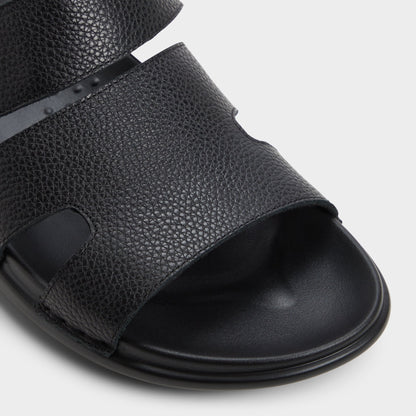 Windham Black Men's Sandals & Slides - Slide sandal | Aldo Signature