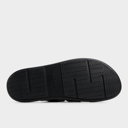 Windham Black Men's Sandals & Slides - Slide sandal | Aldo Signature